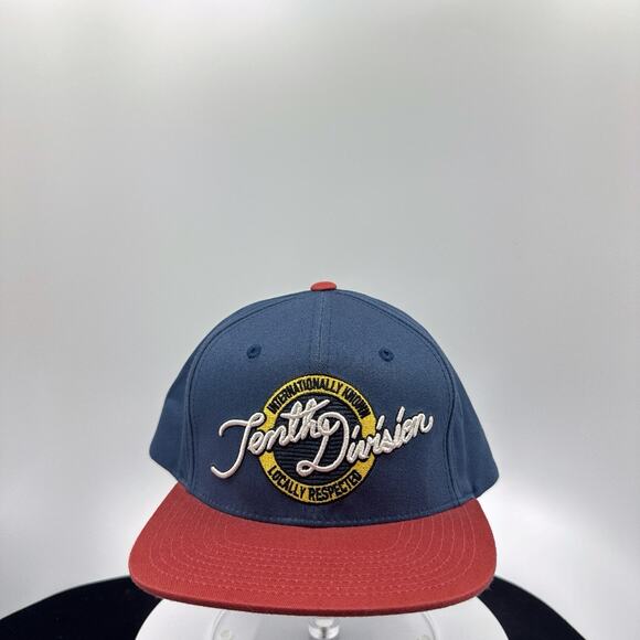 The Tenth Division Snapback Cap in Navy - Picture 4 of 8